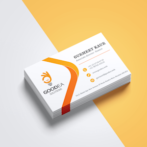 Visiting store card photo